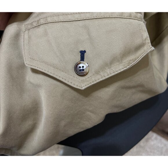 Unbranded Men's Field Jacket Reversible Flannel Hood Size READ XL Extra Large - Picture 11 of 12